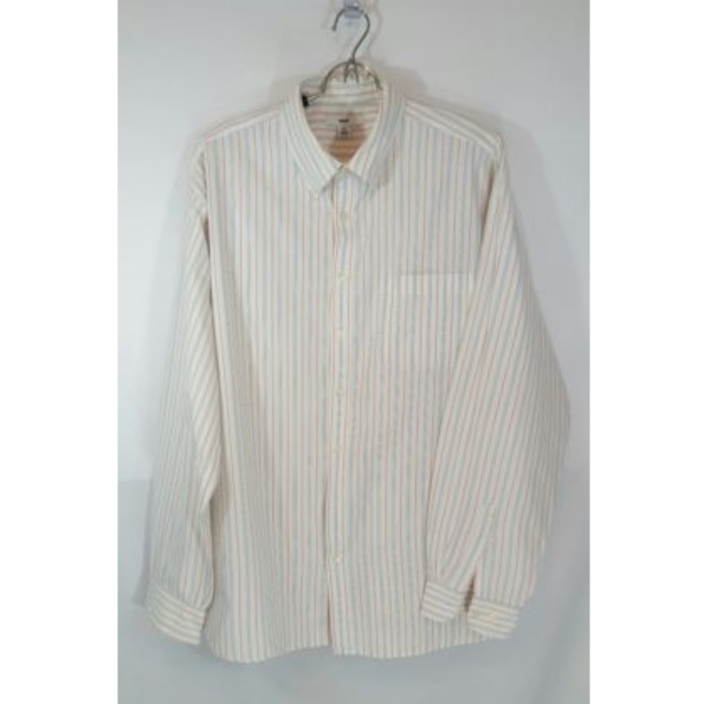 Gap Mens Dress Shirt Size  XXL Striped Button down